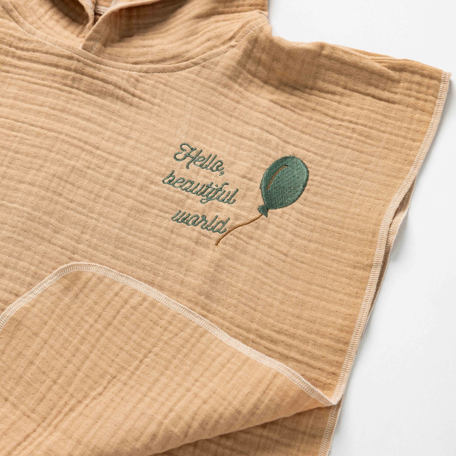 MUSLIN PONČO BALLON 0-1y - Слика 3