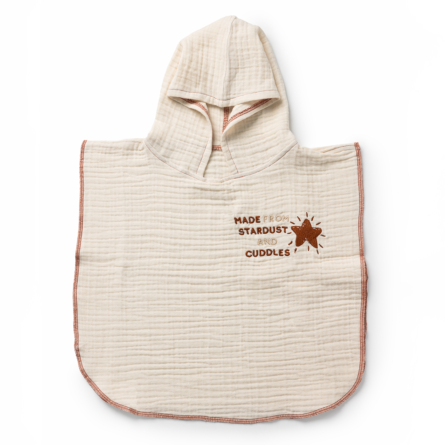 MUSLIN PONČO STAR 1-4y