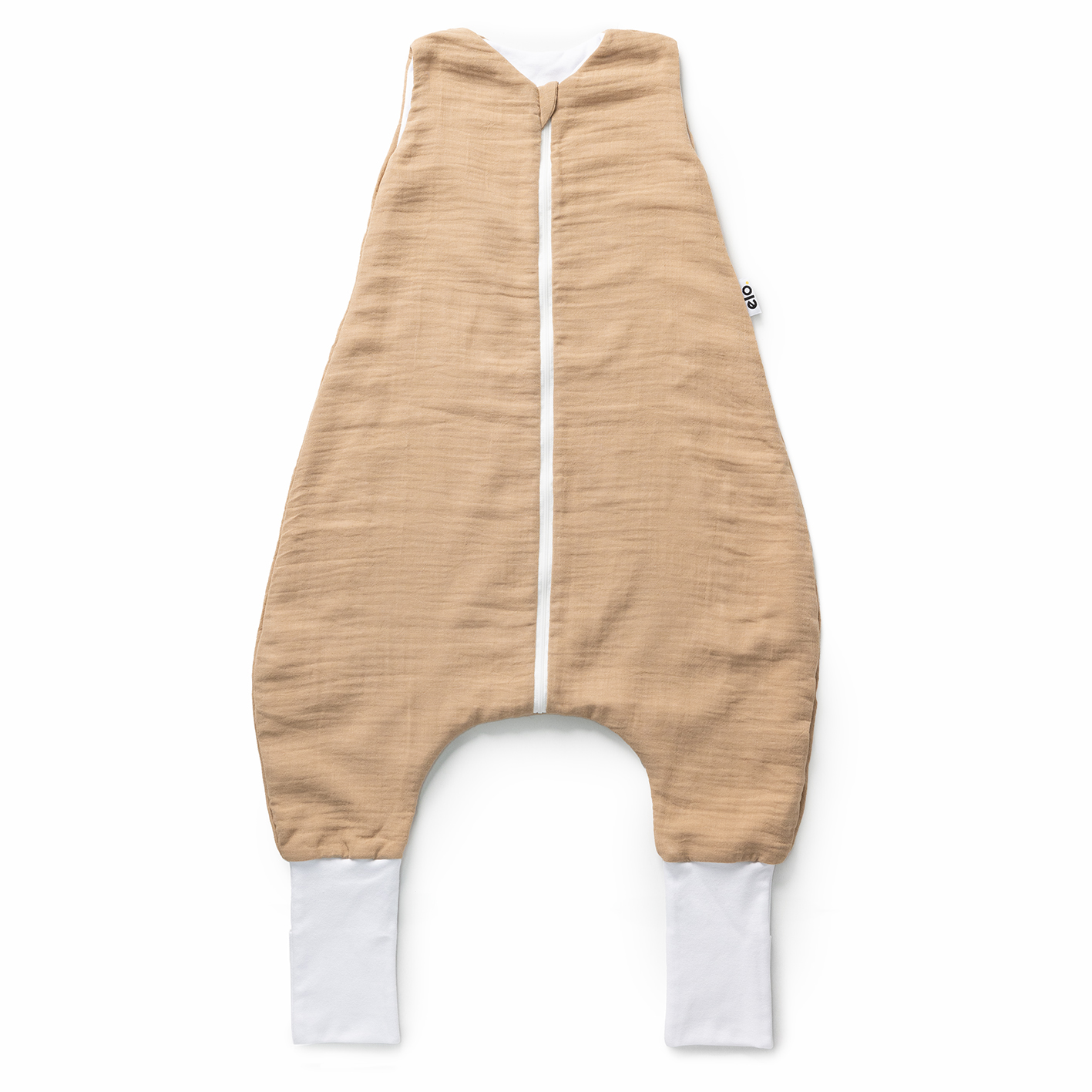 MUSLIN VREĆA ZA SPAVANJE SA NOGAVICAMA SAND 18-36M
